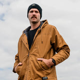 CAT HOODED SHERPA LINED JACKET - 1040041
