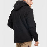 CAT HOODED SHERPA LINED JACKET - 1040041