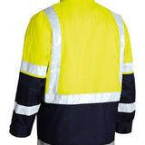 BISLEY TAPED HiVis 5 In 1 RAIN JACKET - BK6975