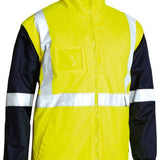 BISLEY TAPED HiVis 5 In 1 RAIN JACKET - BK6975