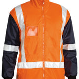 BISLEY TAPED HiVis 5 In 1 RAIN JACKET - BK6975