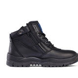MONGREL LACE/ZIP ANKLE SAFETY BOOT - 261020
