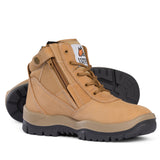 MONGREL LACE/ZIP ANKLE SAFETY BOOT - 261050