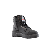 STEEL BLUE ARGYLE ZIP/LACE SAFETY BOOT WITH SCUFF CAP - 312652