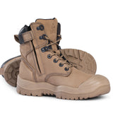 MONGREL HIGH LEG VIBRAM LACE/ZIP SAFETY BOOT + SCUFF - 561060