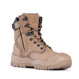 MONGREL HIGH LEG VIBRAM LACE/ZIP SAFETY BOOT + SCUFF - 561060
