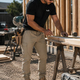 BISLEY STRETCH COTTON DRILL CARGO CUFFED PANTS - BPC6028