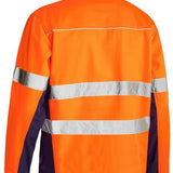 BISLEY TAPED Hi Vis SOFT SHELL JACKET - BJ6059T