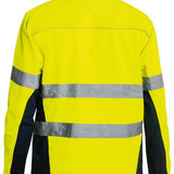 BISLEY TAPED Hi Vis SOFT SHELL JACKET - BJ6059T