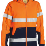 BISLEY TAPED Hi Vis FLEECE HOODIE - BK6819T