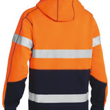 BISLEY TAPED Hi Vis FLEECE HOODIE - BK6819T
