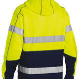 BISLEY TAPED Hi Vis FLEECE HOODIE - BK6819T