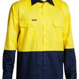 BISLEY Hi Vis COOL LIGHTWEIGHT DRILL SHIRT - BS6895