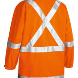 BISLEY X TAPED Hi Vis RAIN SHELL JACKET - BJ6968T