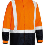 BISLEY TAPED Hi Vis RAIN SHELL JACKET - BJ6966T