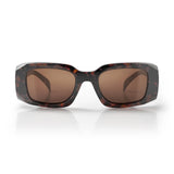 SAFESTYLE AURAS BROWN TORT FRAME BROWN POLARISED LENS