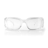SAFESTYLE AURAS CLEAR FRAME UV400 CLEAR LENS
