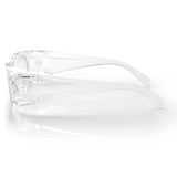 SAFESTYLE AURAS CLEAR FRAME UV400 CLEAR LENS