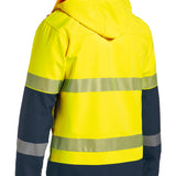 BISLEY TAPED Hi Vis RIPSTOP BONDED FLEECE JACKET - BJ6934T