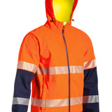 BISLEY TAPED Hi Vis RIPSTOP BONDED FLEECE JACKET - BJ6934T