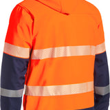 BISLEY TAPED Hi Vis RIPSTOP BONDED FLEECE JACKET - BJ6934T