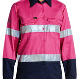 BISLEY LADIES TAPED COOL LIGHTWEIGHT HI VIS - BL6896
