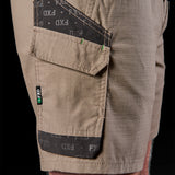 FXD ELASTIC WAIST UTILITY SHORTS - WS-7