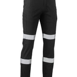 BISLEY TAPED STRETCH COTTON DRILL CARGO PANTS - BPC6008T