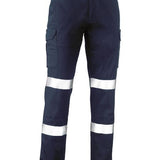 BISLEY TAPED STRETCH COTTON DRILL CARGO PANTS - BPC6008T