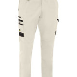 BISLEY FLX&MOVE STRETCH CANVAS ELASTIC WAIST CARGO PANTS - BPC6338