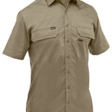 BISLEY MENS X-AIRFLOW STRETCH SHIRT SHORT SLEEVE- BS1490