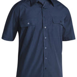 BISLEY PERMANENT PRESS SHORT SLEEVE SHIRT - BS1526