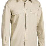 BISLEY PERMANENT PRESS LONG SLEEVE SHIRT - BS6526