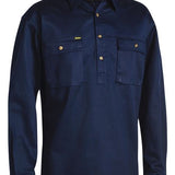 BISLEY CLOSED COTTON DRILL SHIRT - BSC6433