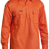 BISLEY CLOSED COTTON DRILL SHIRT - BSC6433