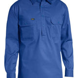 BISLEY CLOSED FRONT COOL LIGHTWEIGHT DRILL SHIRT - BSC6820