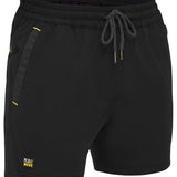 BISLEY FLX&MOVE STRETCH ELASTIC WAIST SHORTER SHORTS - BSH1331