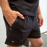 BISLEY FLX&MOVE STRETCH ELASTIC WAIST SHORTER SHORTS - BSH1331