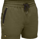 BISLEY FLX&MOVE STRETCH ELASTIC WAIST SHORTER SHORTS - BSH1331