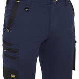 BISLEY FLX&MOVE 4-WAY STRETCH CARGO SHORTS - BSH1332