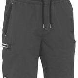 BISLEY FLX&MOVE STRETCH ELASTIC WAIST CARGO SHORT - BSHC1333