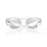 SAFESTYLE CRUISERS CLEAR FRAME HYBRID LENS SAFETY GLASSES