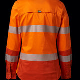 FXD LADIES HI-VIS TAPED 360-DEGREE STRETCH WORK SHIRT - LSH-2W