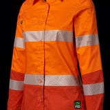 FXD LADIES HI-VIS TAPED 360-DEGREE STRETCH WORK SHIRT - LSH-2W