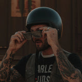 SAFESTYLE PRIMES MATTE BLACK FRAME POLARISED UV400 LENS - PMBP100