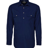 PILBARA MENS CLOSED FRONT L/S SHIRT - RM200CF