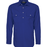 PILBARA MENS CLOSED FRONT L/S SHIRT - RM200CF