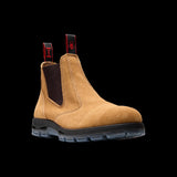 REDBACK BOBCAT ELASTIC SIDED BANANA SUEDE SAFETY BOOT - USBBA