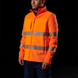 FXD HI-VIS TAPED SOFT SHELL WORK JACKET - WO-3T