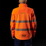 FXD HI-VIS TAPED SOFT SHELL WORK JACKET - WO-3T